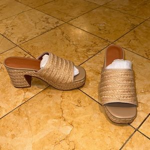 NWT ASOS platform mules. Size 10 (wide fit). Brand new never worn.